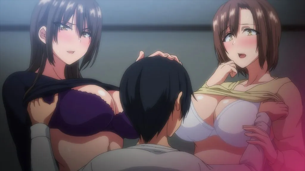 Kyonyuu ga Futari Inai to Bokki Shinai Otto no tame ni Tomodachi wo Tsuretekita Tsuma